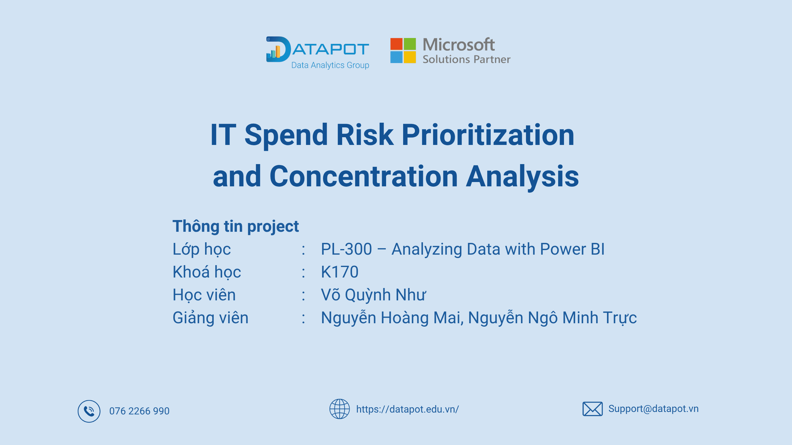 IT Spend Risk Analysis: Khi dữ liệu giúp doanh nghiệp hiểu đúng rủi ro vượt ngân sách IT 