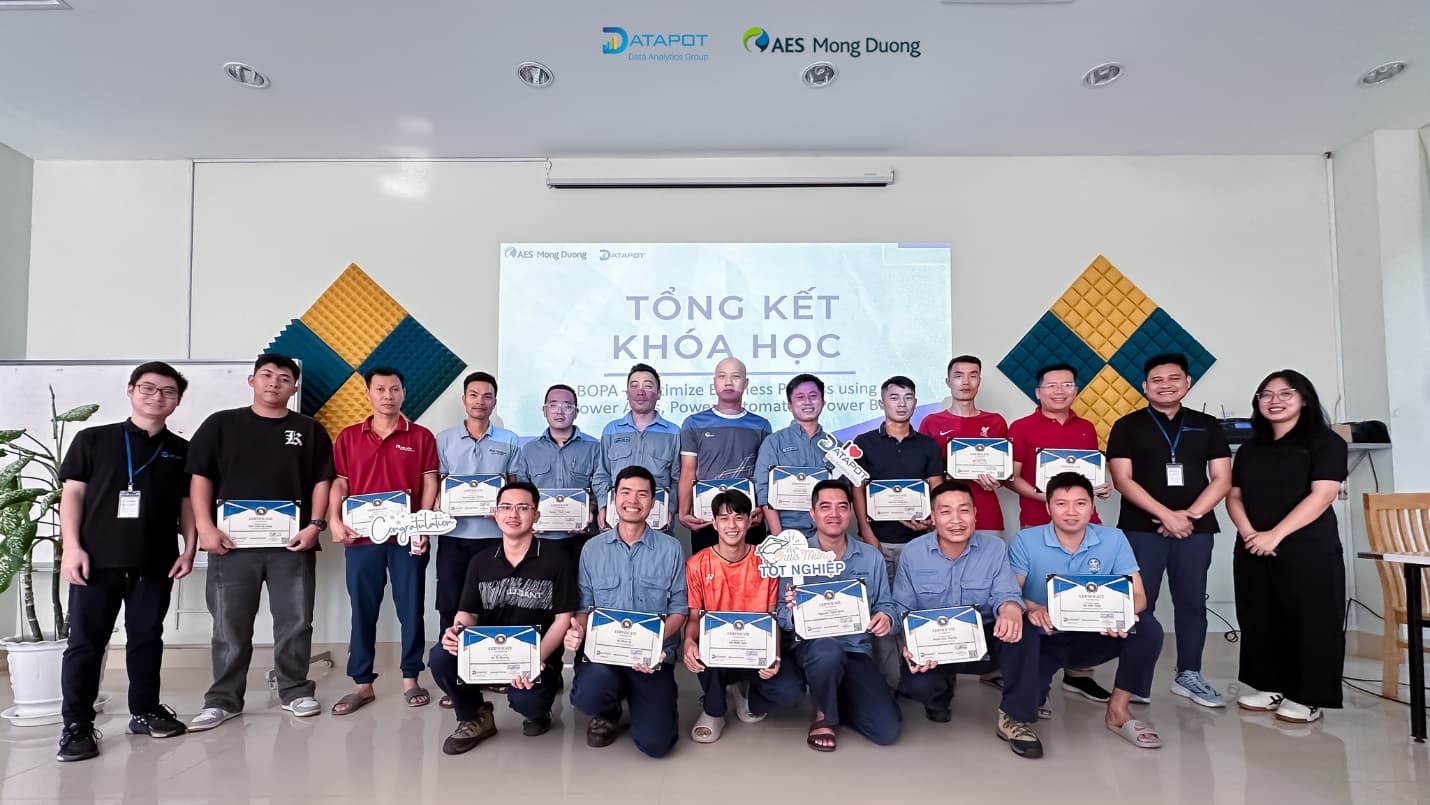 Điện lực AES Mông Dương: Ứng dụng Power Platform trong Tự động hóa và Tối ưu quy trình sản xuất