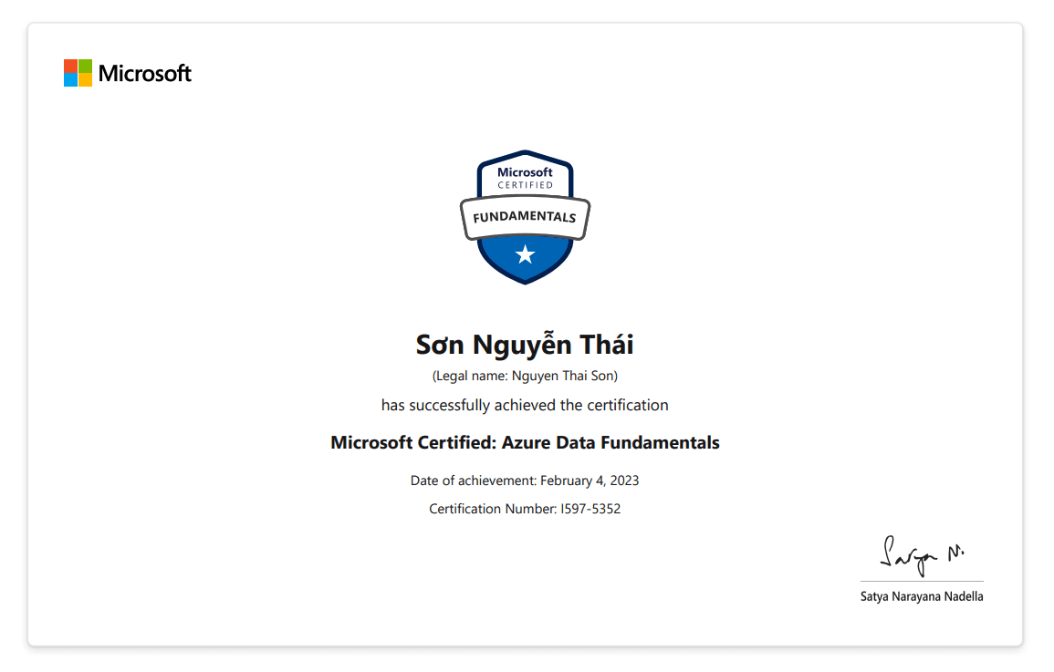 Kinh nghiệm thi chứng chỉ Microsft Azure Fundamentals DP-900