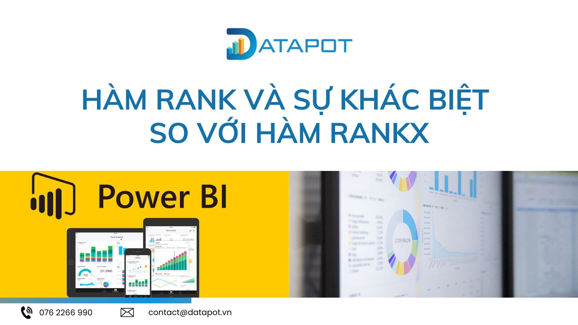 DAX: Hàm RANK và sự khác biệt so với hàm RANKX