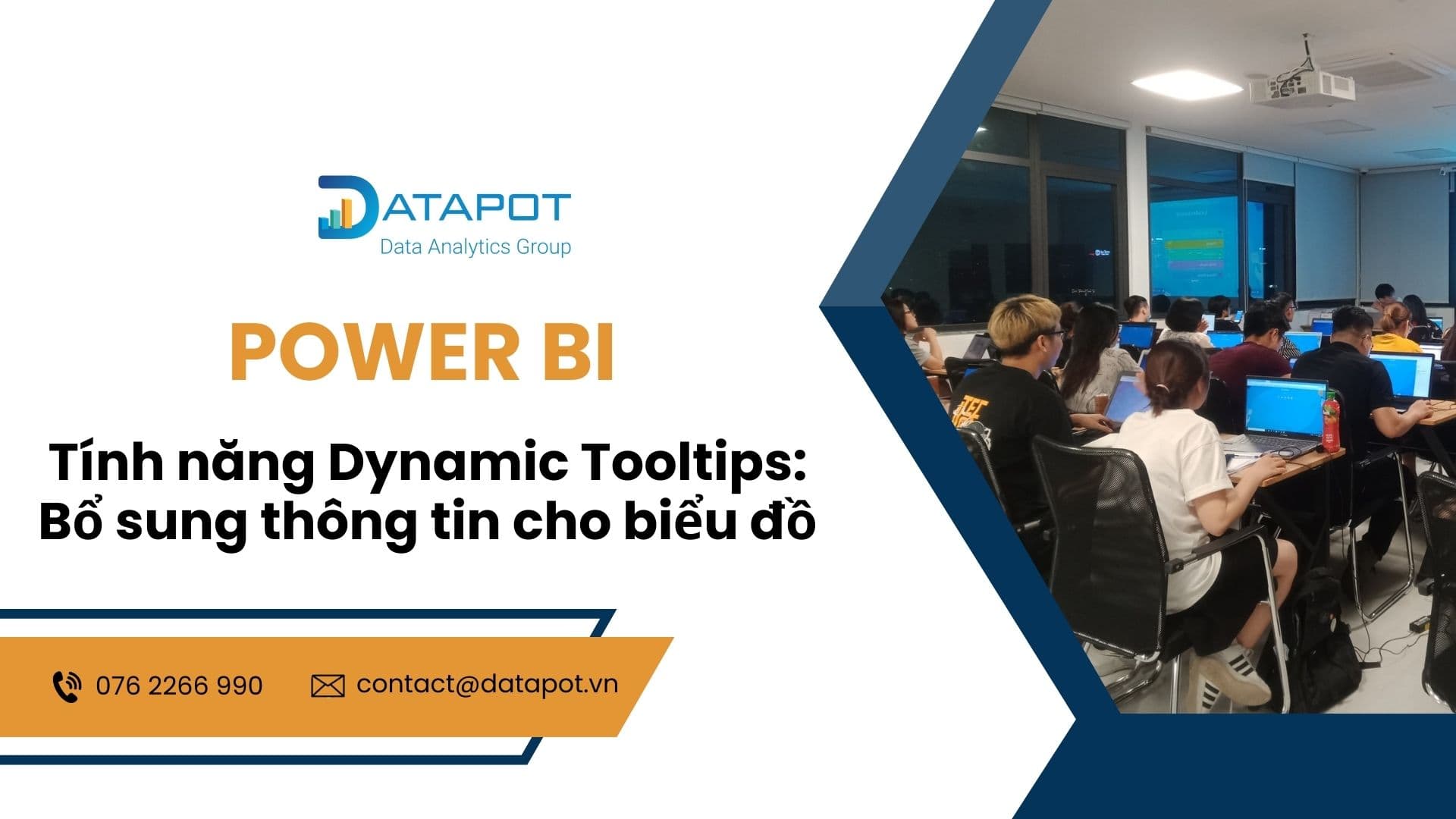 Tính năng Dynamic Tooltips trong Power BI: Bổ sung thông tin cho biểu đồ