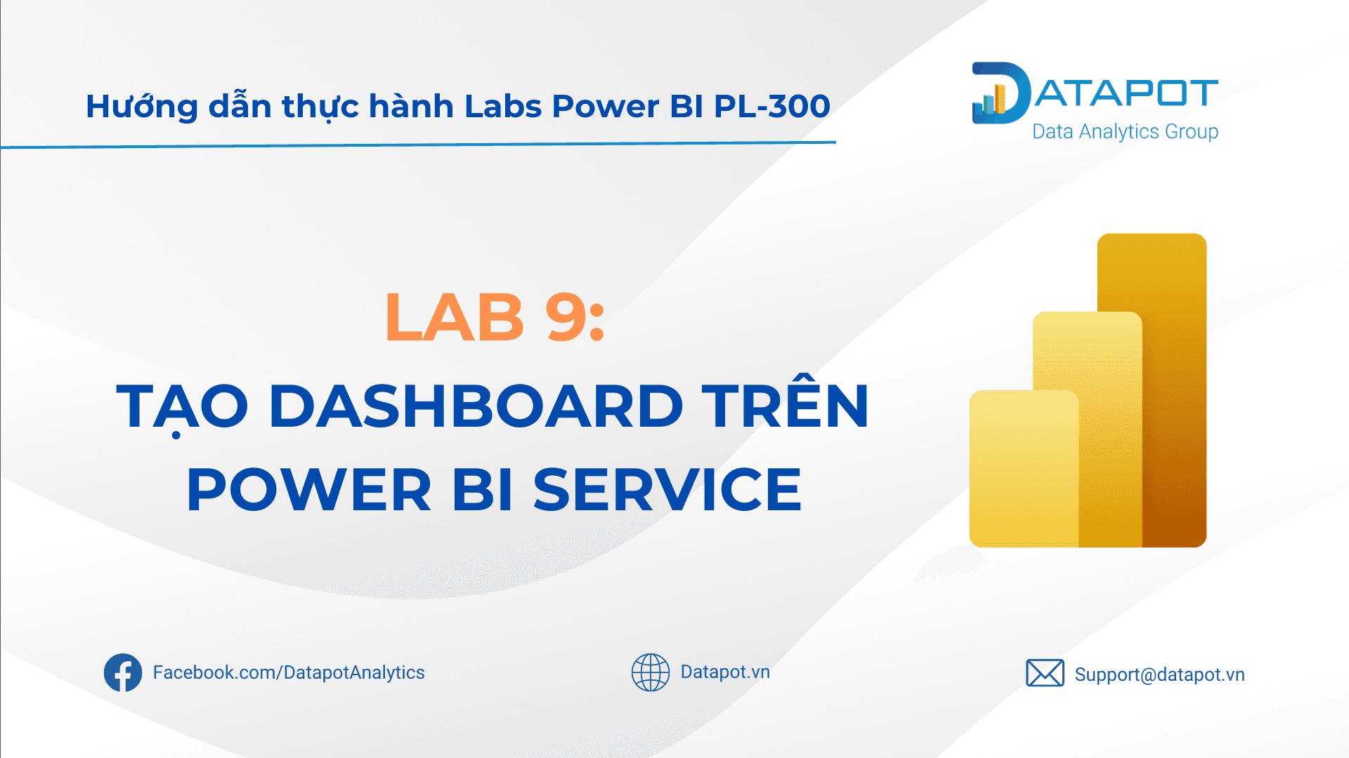 Power BI Lab 9: Tạo Dashboard trên Power BI Service