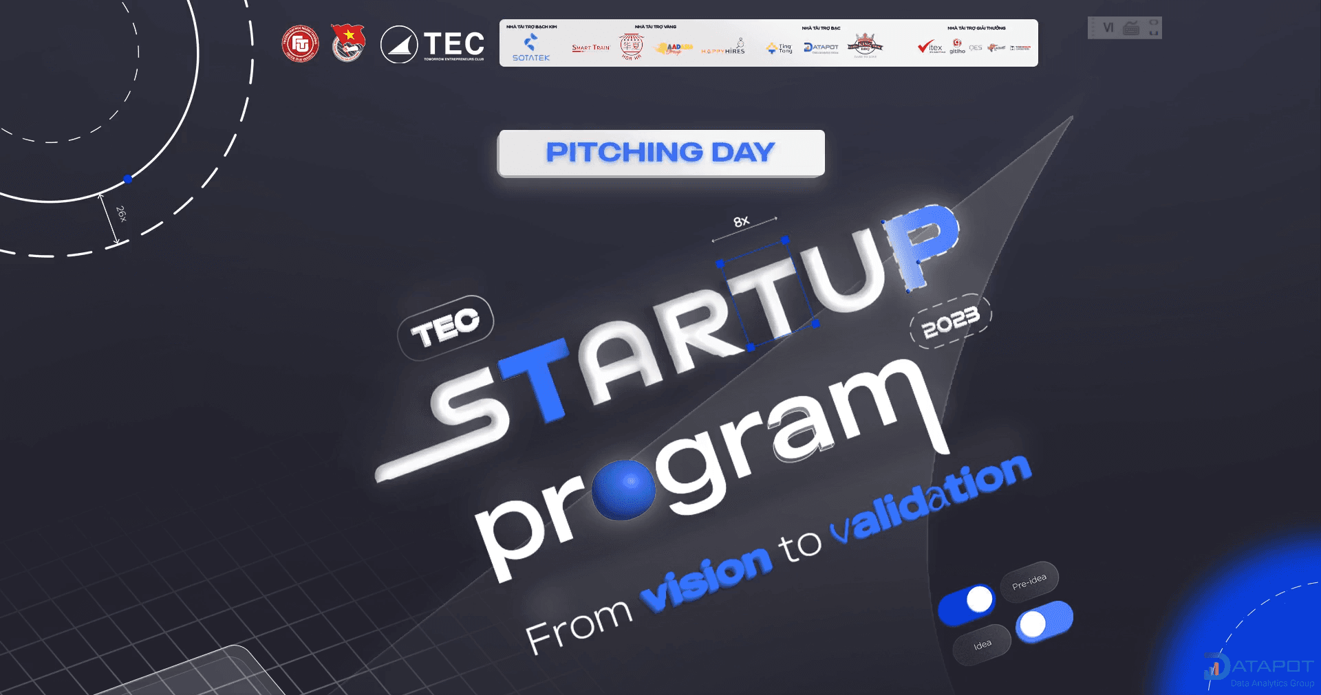 Chung kết cuộc thi TEC STARTUP PROGRAM 2023 – CLB TEC Đại học Ngoại Thương
