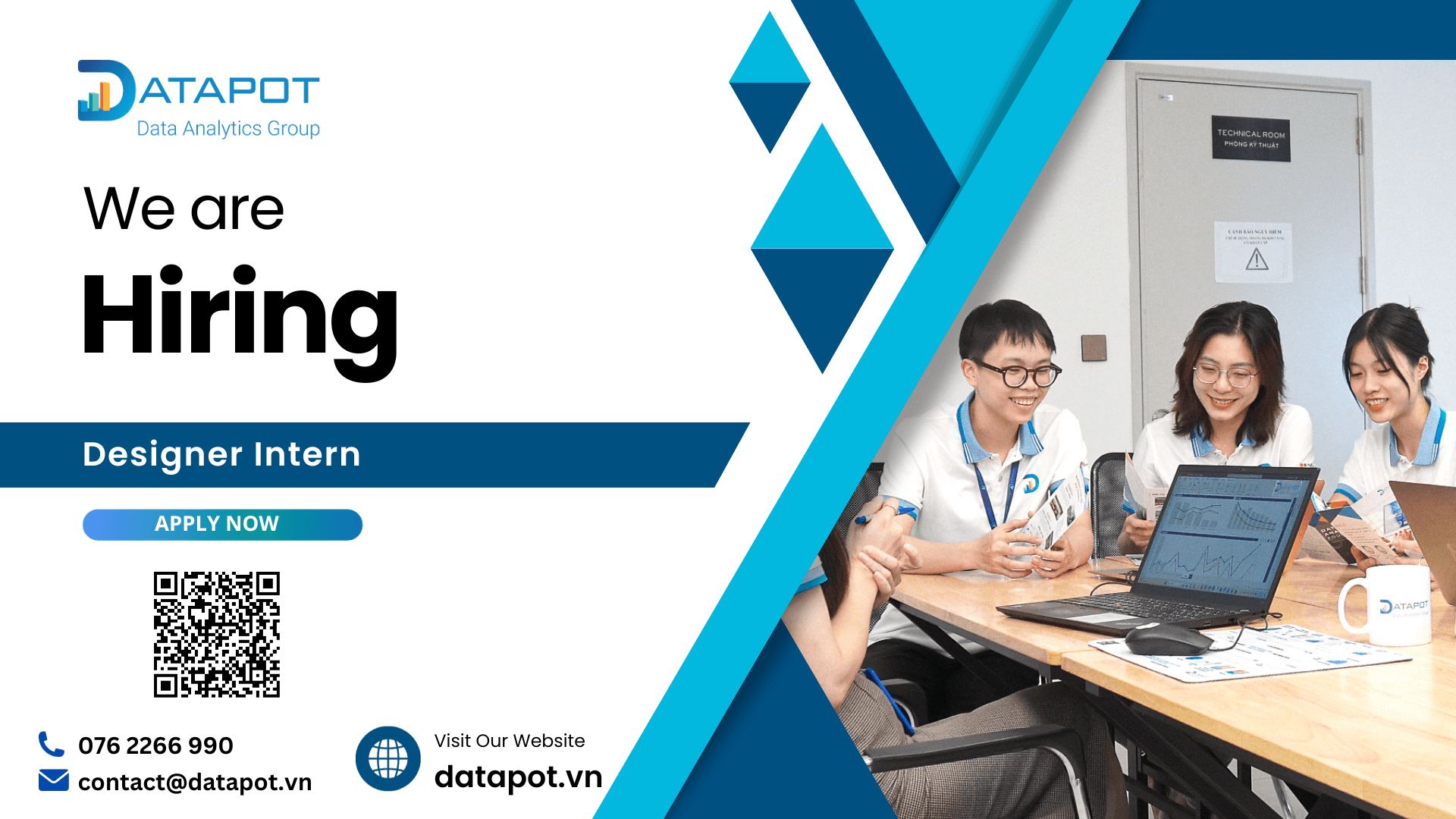 DATAPOT TUYỂN DỤNG DESIGNER INTERN