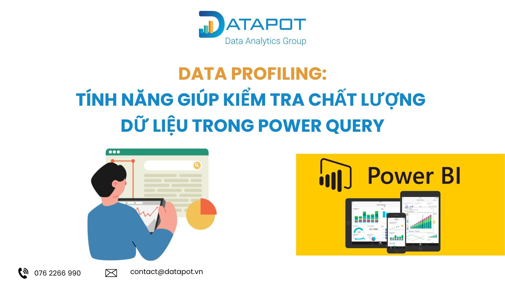 Data Profiling – Tính năng giúp kiểm tra chất lượng dữ liệu trong Power Query