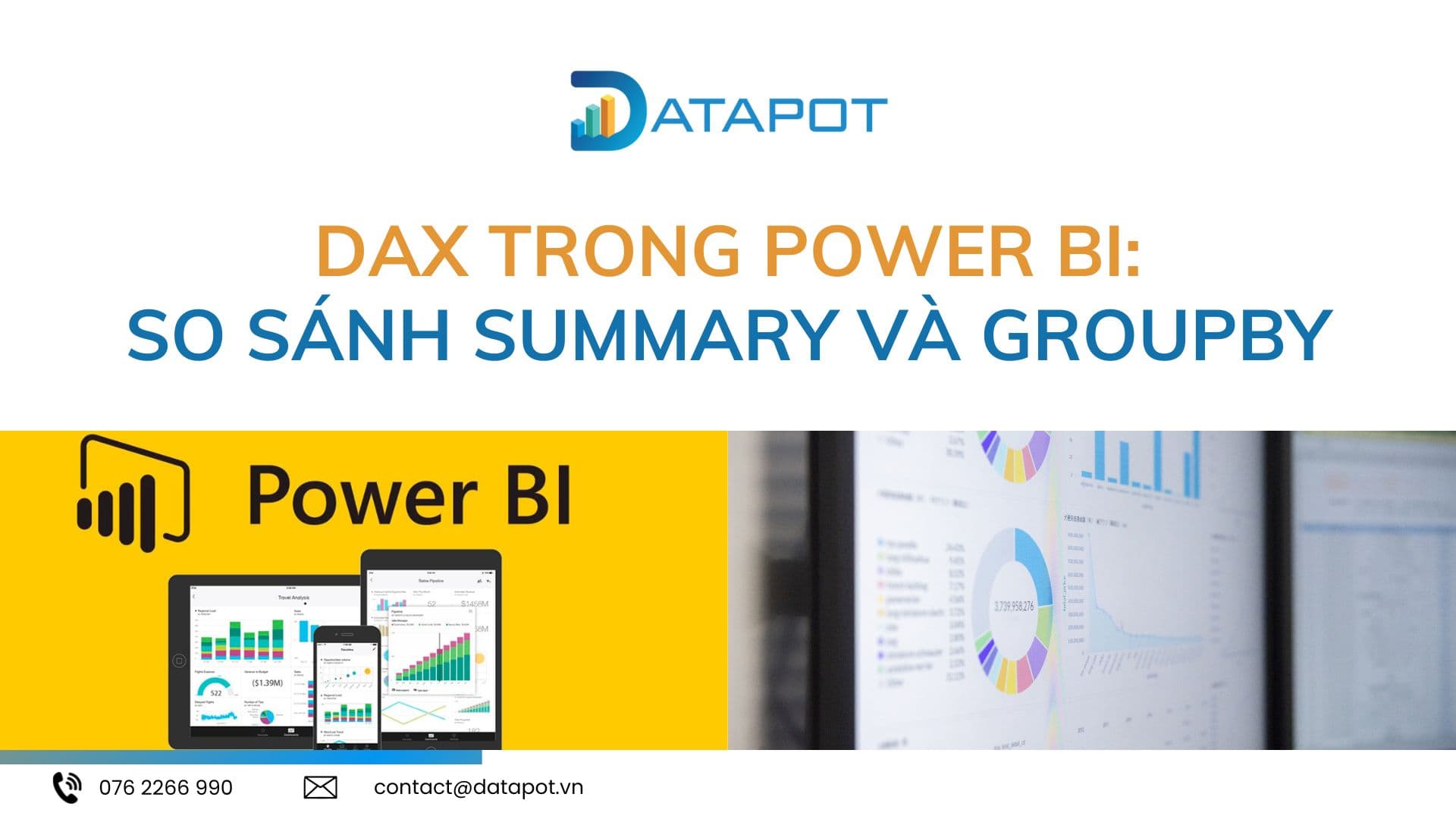 DAX trong Power BI: So sánh SUMMARIZE và GROUPBY