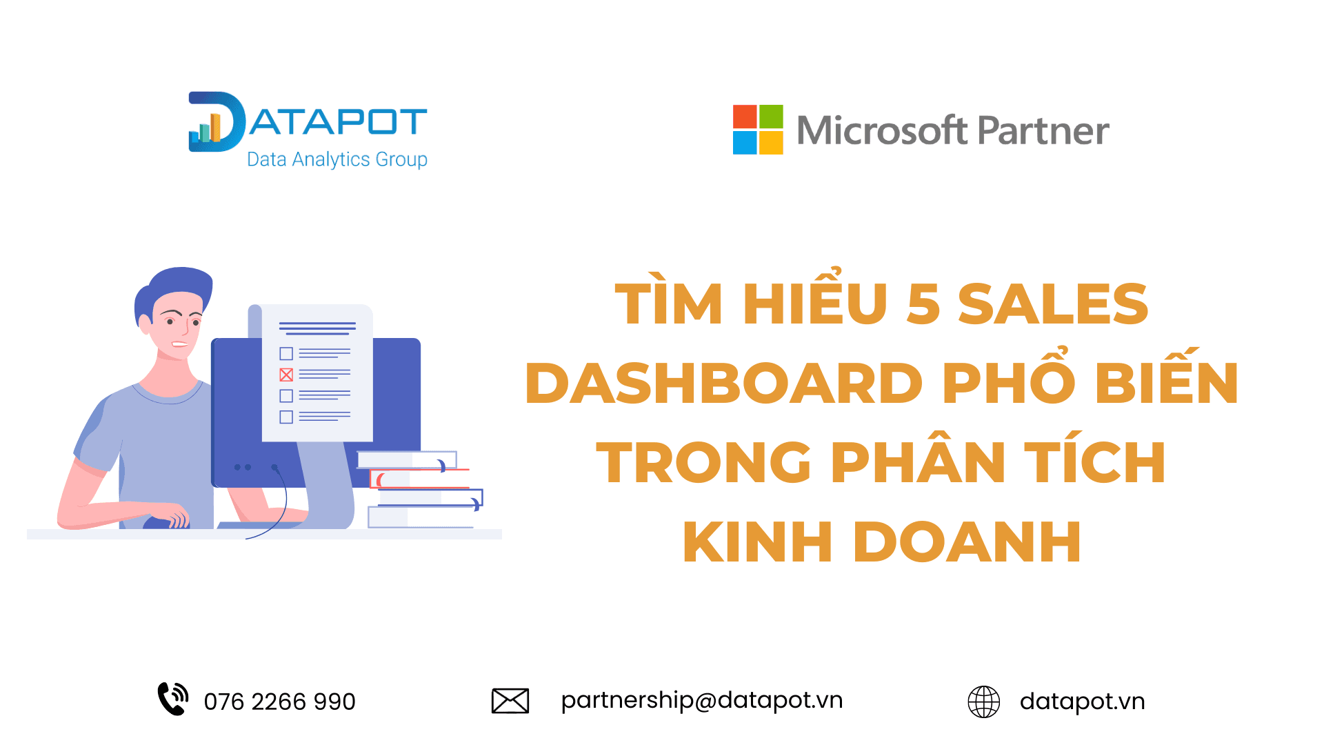 Tìm hiểu 5 Sales Dashboard phổ biến trong phân tích kinh doanh – kèm ví dụ minh họa
