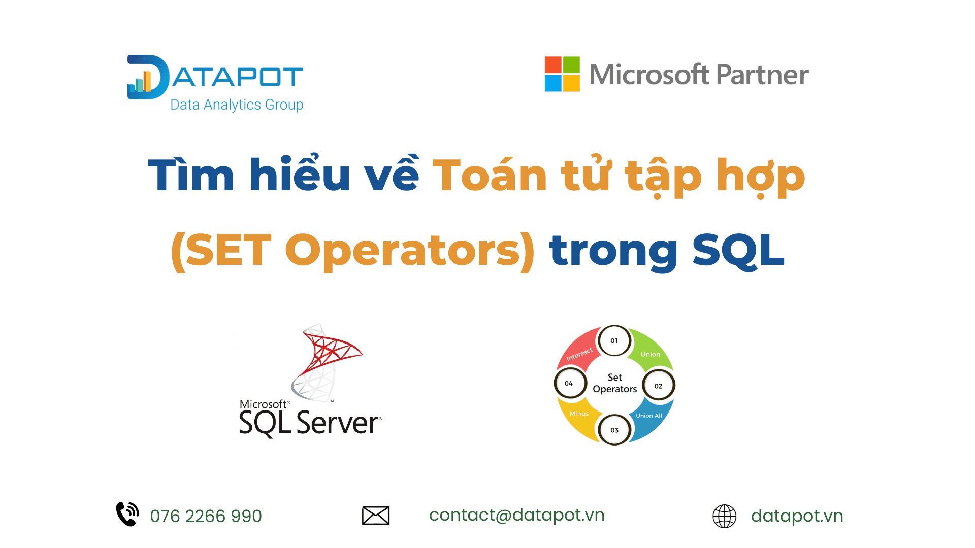 Tìm hiểu về Toán tử tập hợp (SET Operators) trong SQL
