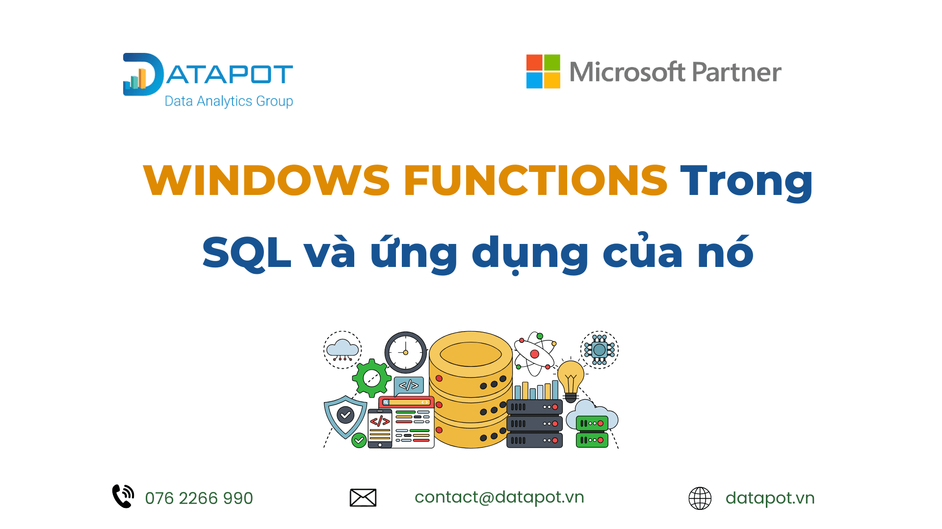 Windows functions trong SQL và ứng dụng của nó