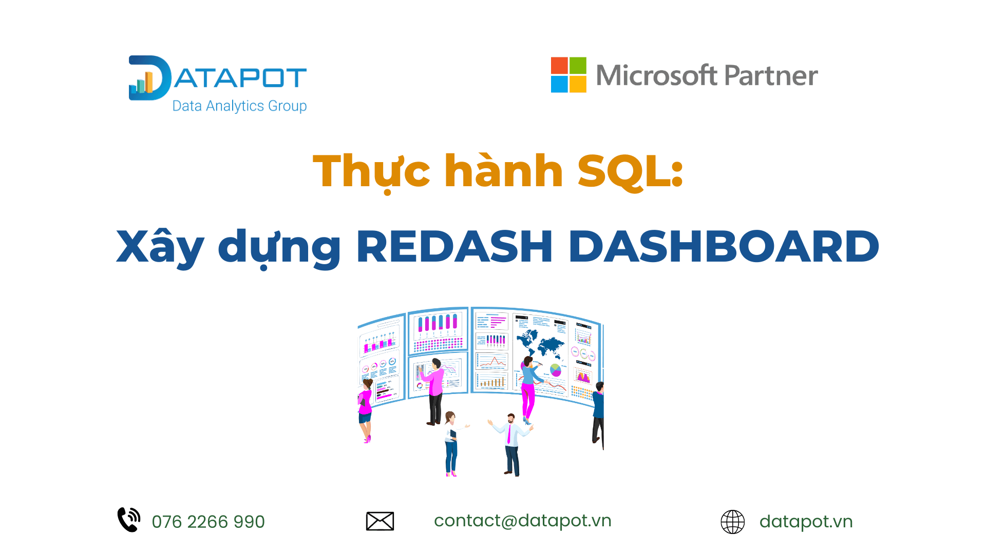 Thực hành SQL: Xây dựng Redash Dashboard