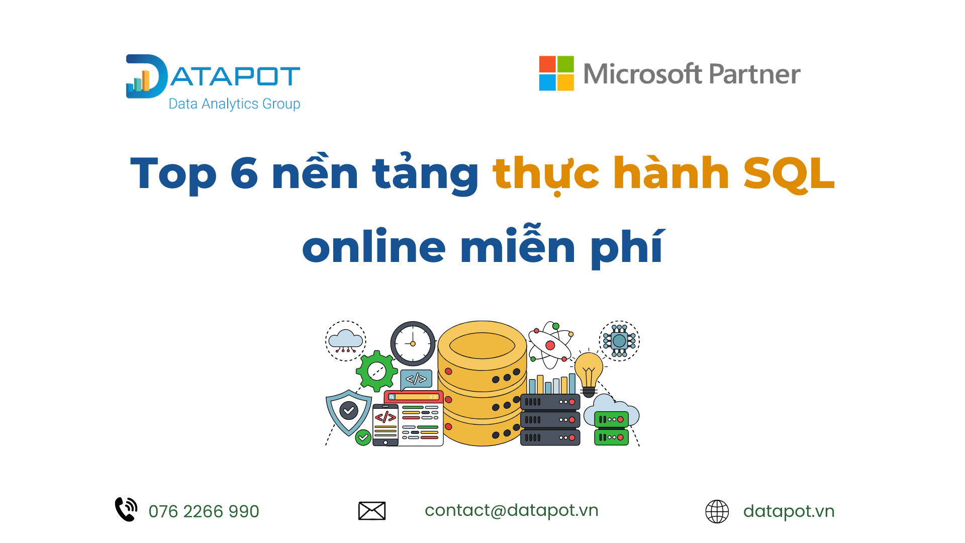 Top 6 nền tảng thực hành SQL Online miễn phí