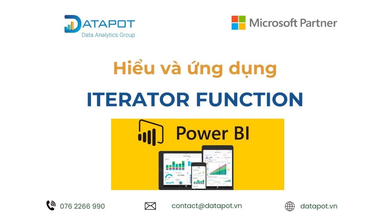 DAX cơ bản: Các bài toán phổ biến sử dụng hàm lặp – iterator functions