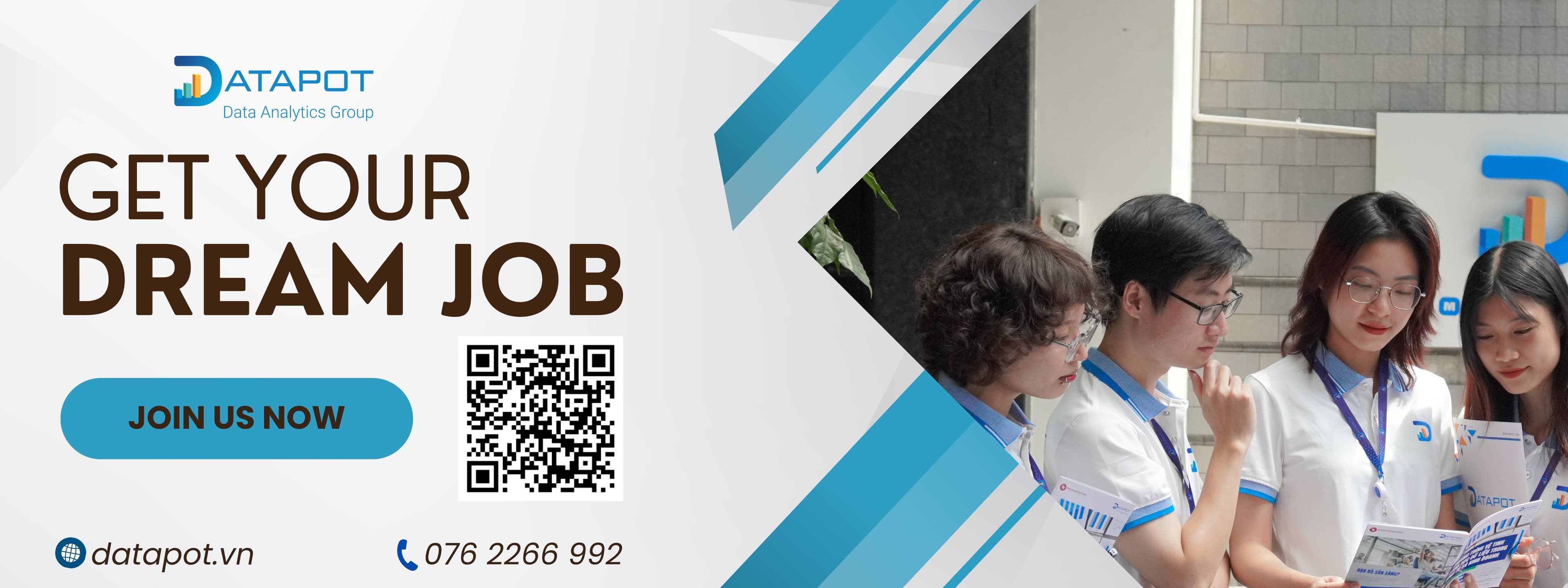 Datapot tuyển dụng nhân viên các vị trí Full-time