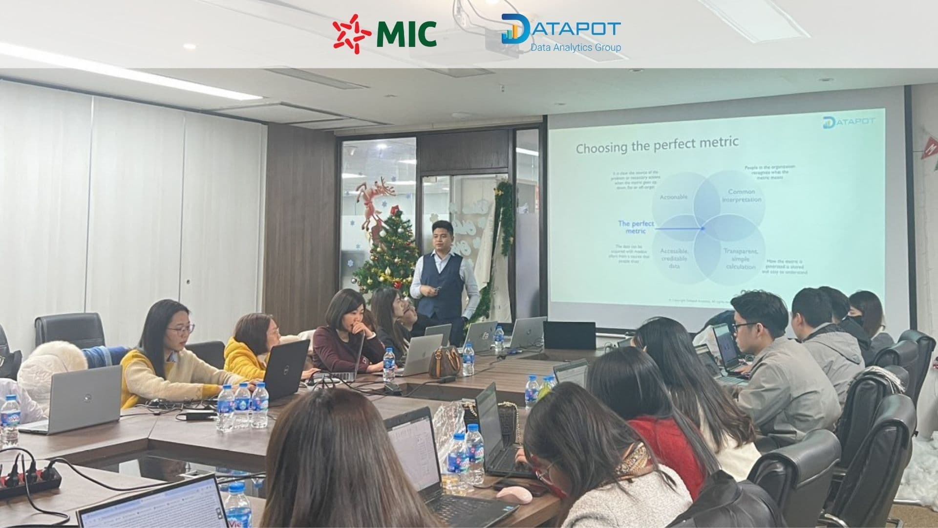 Đồng hành cùng MIC đào tạo kĩ năng Power BI kết hợp Analytical Thinking