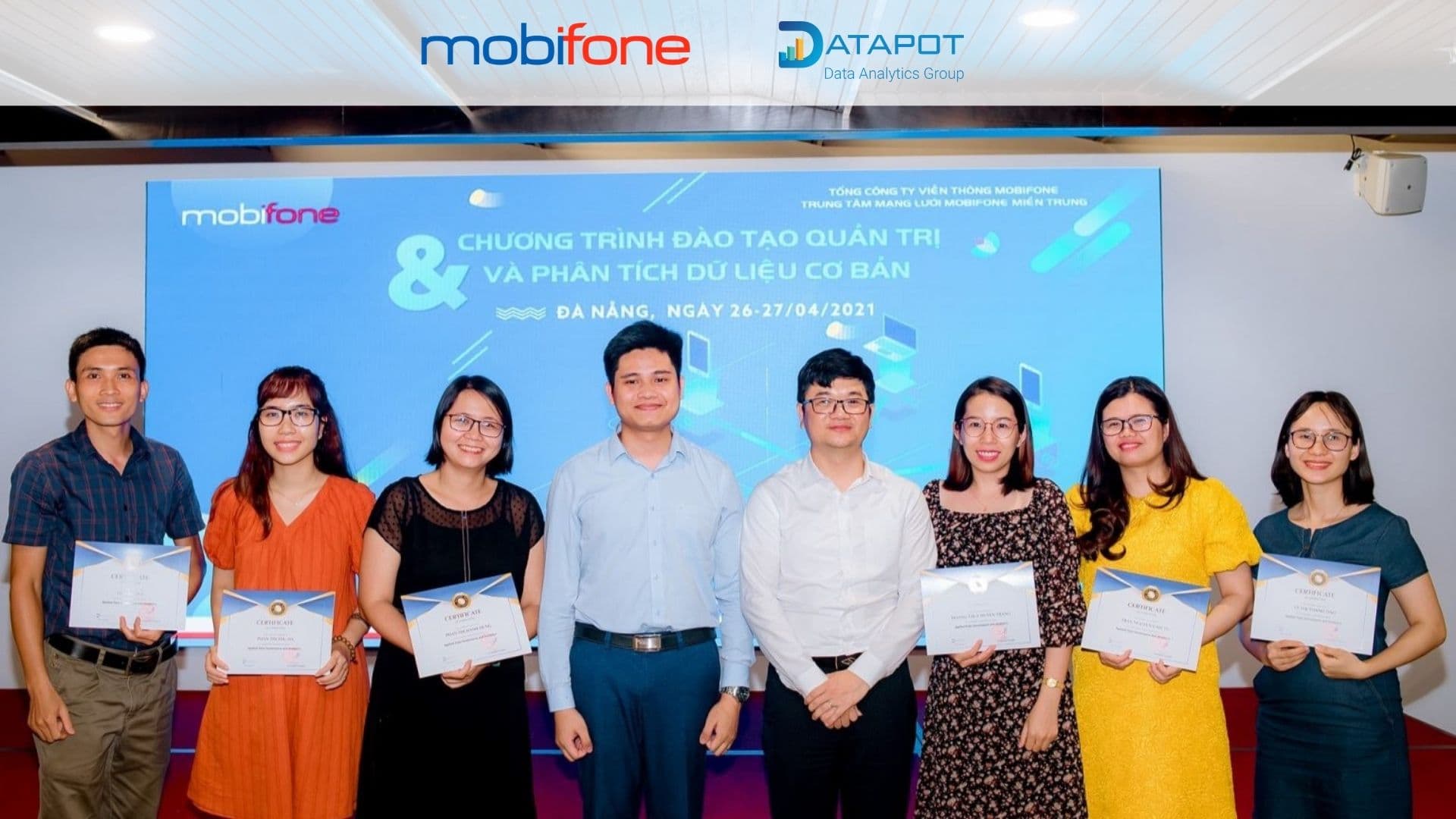 Triển khai khóa học "Applied Data Governance and Analytics" cho các cấp quản lý, lãnh đạo của Mobifone
