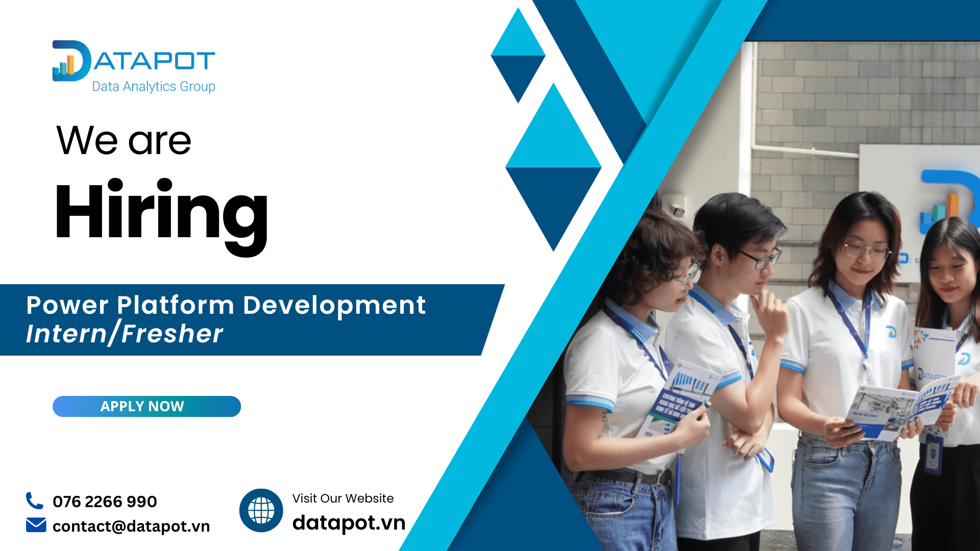 [10/2024] Tuyển dụng Power Platform Development Intern/Fresher