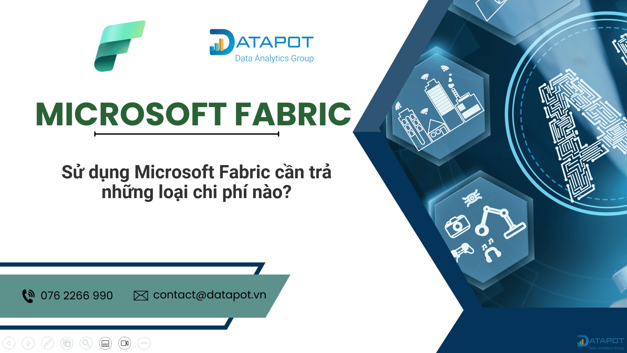 Sử dụng Microsoft Fabric cần trả những loại chi phí nào? Giải thích dễ hiểu từ A đến Z