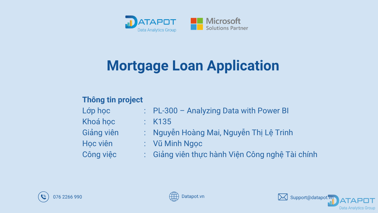 Giảng viên Viện Công nghệ Tài chính phân tích hồ sơ vay với Power BI: Tư duy dữ liệu từ giảng đường đến thực tiễn