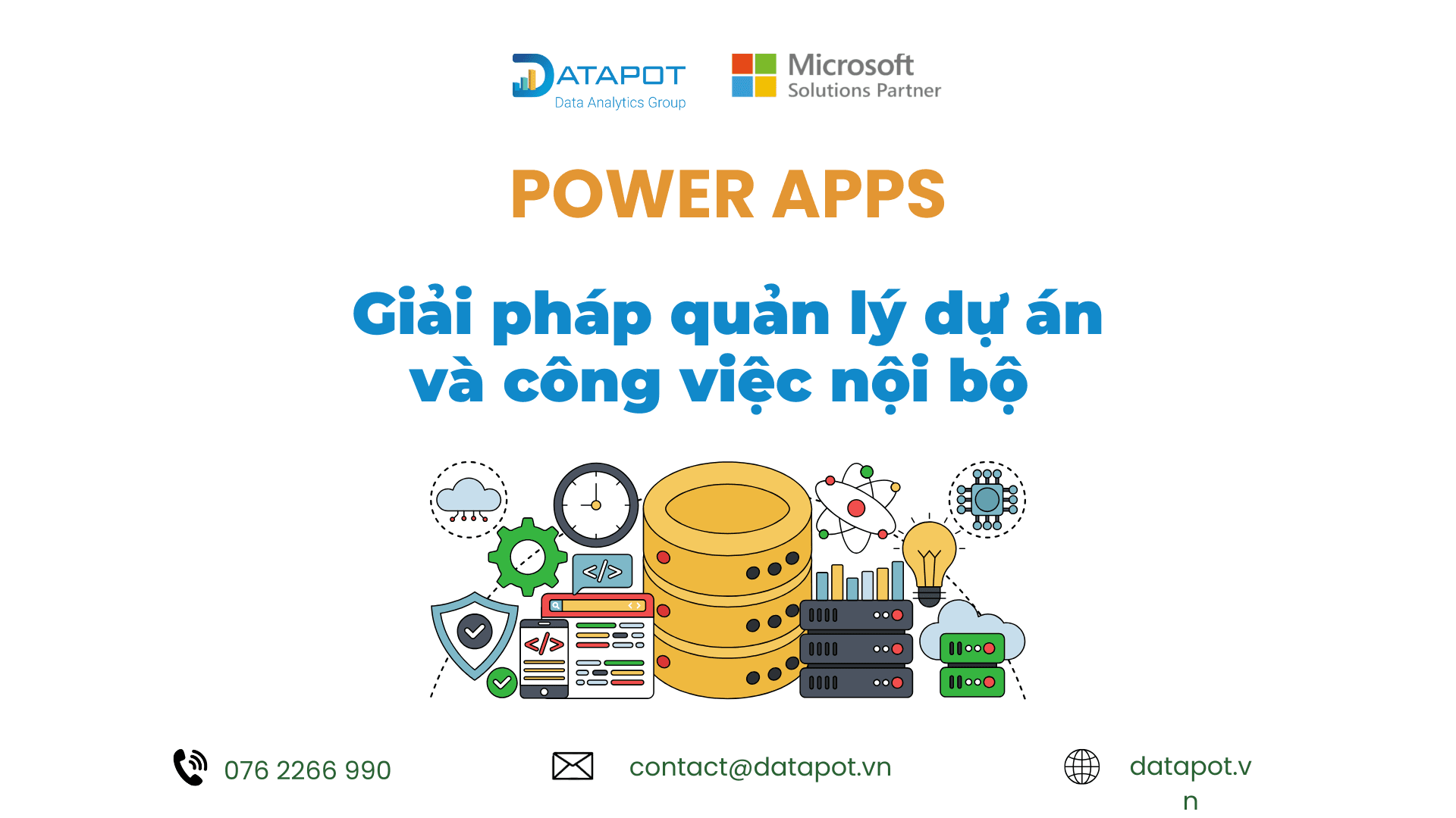 Phát triển ứng dụng quản lý dự án và công việc nội bộ với Power Apps – Dự án cuối khóa của học viên Thu Trang
