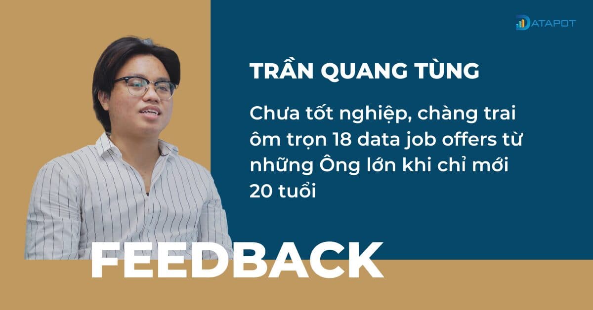 chàng trai 20 tuổi chinh phục các ông lớn data