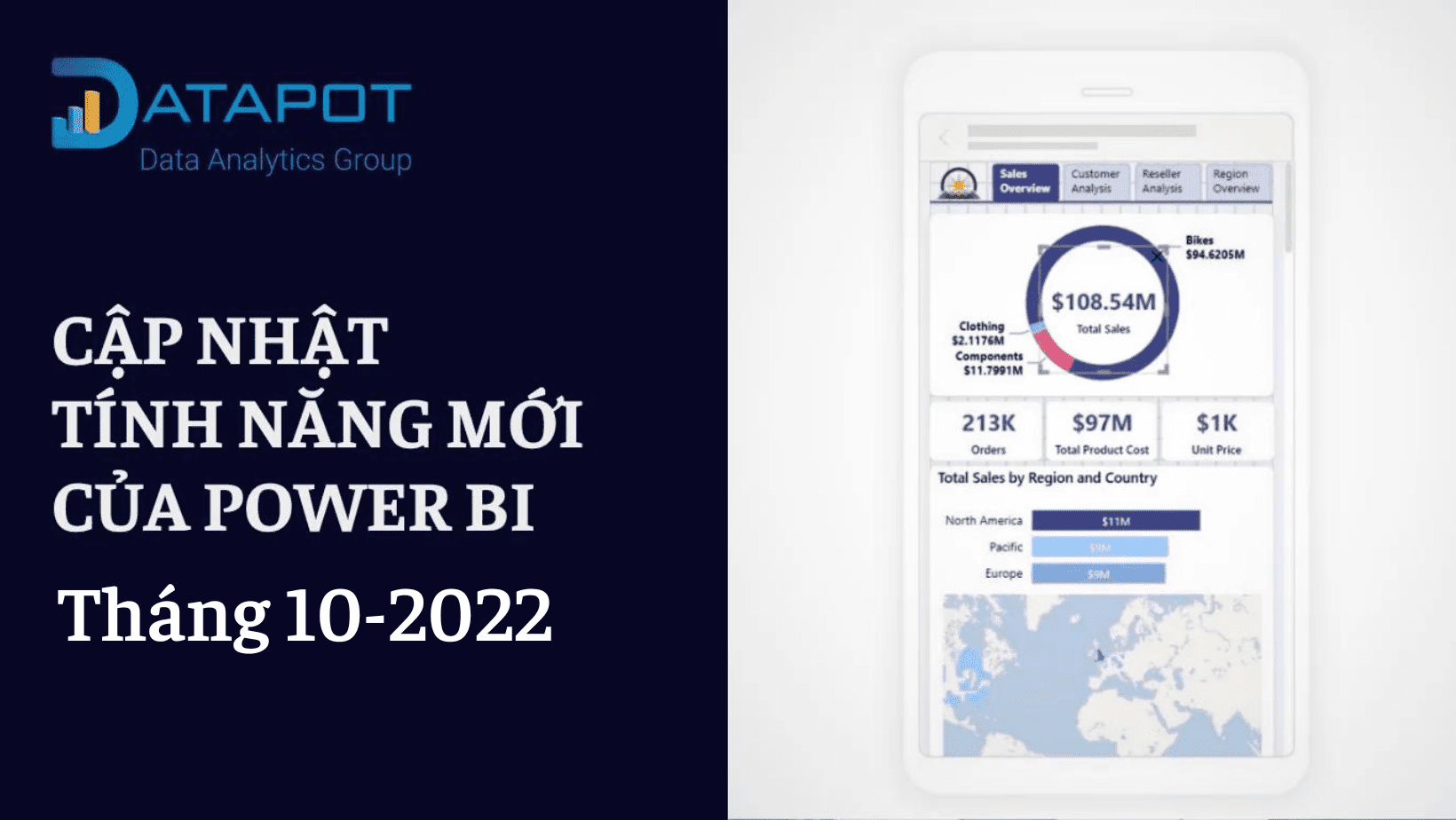 POWER BI – CẬP NHẬT TÍNH NĂNG MỚI THÁNG 10/2022