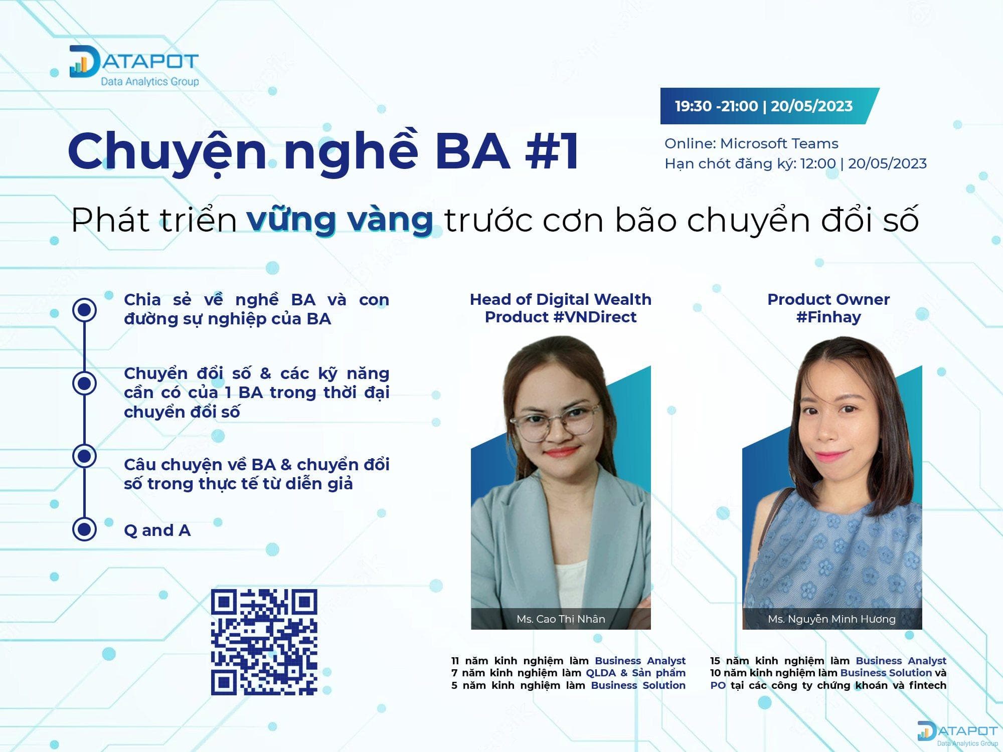 CHUYỆN NGHỀ BA #01: PHÁT TRIỂN VỮNG VÀNG TRƯỚC CƠN BÃO CHUYỂN ĐỔI SỐ