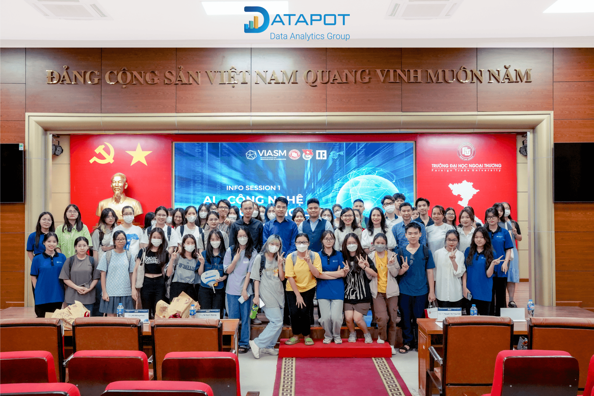 INFOR SESSION 1 – DATA SCIENCE TALENT COMPETITION 2023: AI THAY ĐỔI TƯƠNG LAI NHƯ THẾ NÀO? LÀM SAO ĐỂ TẬN DỤNG VÀ PHÁT TRIỂN DỰA TRÊN AI?