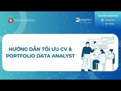 [DATAPOT X FTU] Webinar: Data Pathways – Kickstart Your Career with Analytics Skills