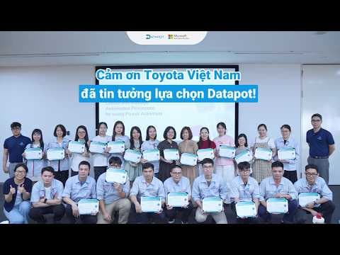 DATAPOT x TOYOTA VIỆT NAM | Hành trình 5 năm đồng hành nâng cao năng lực dữ liệu và chuyển đổi số