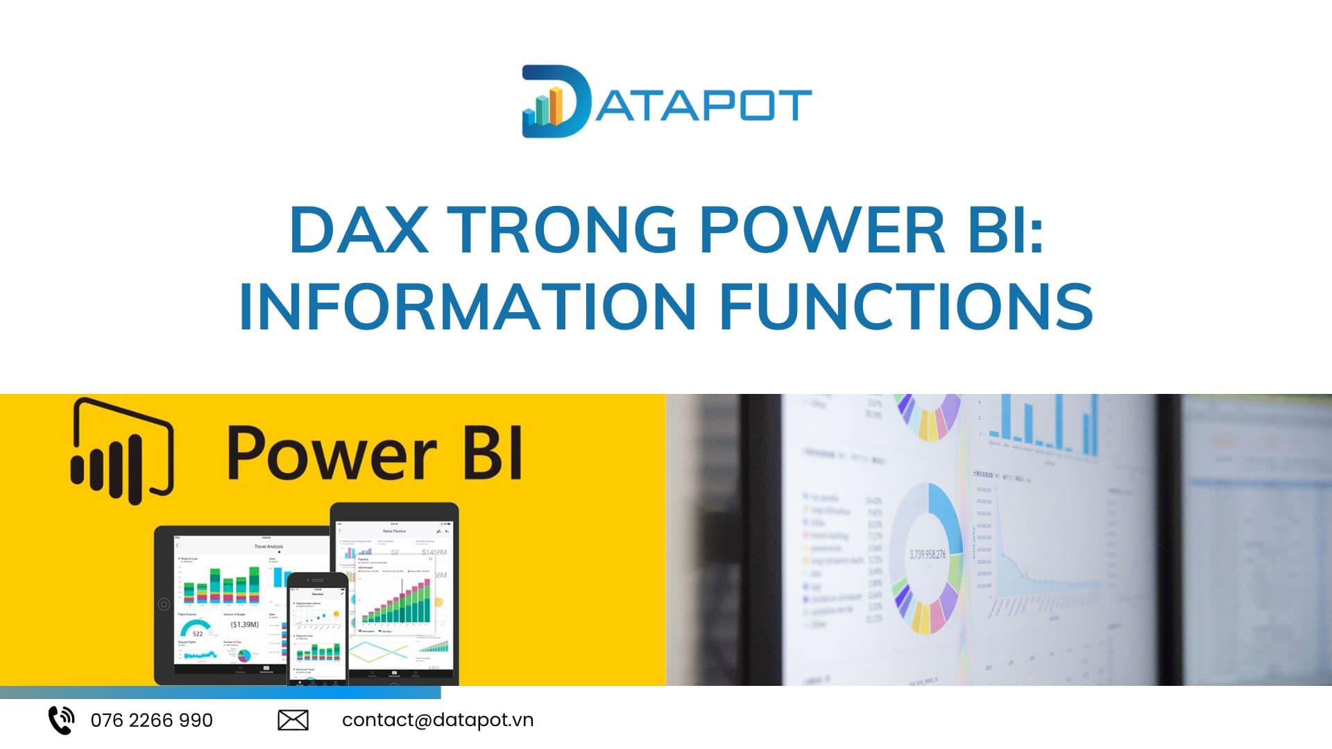 Tìm hiểu nhóm hàm DAX Information Functions trong Power BI