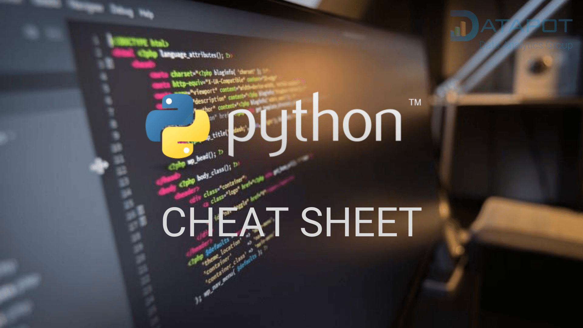 Python Cheat sheet: Bỏ túi tự học Python cho người mới bắt đầu